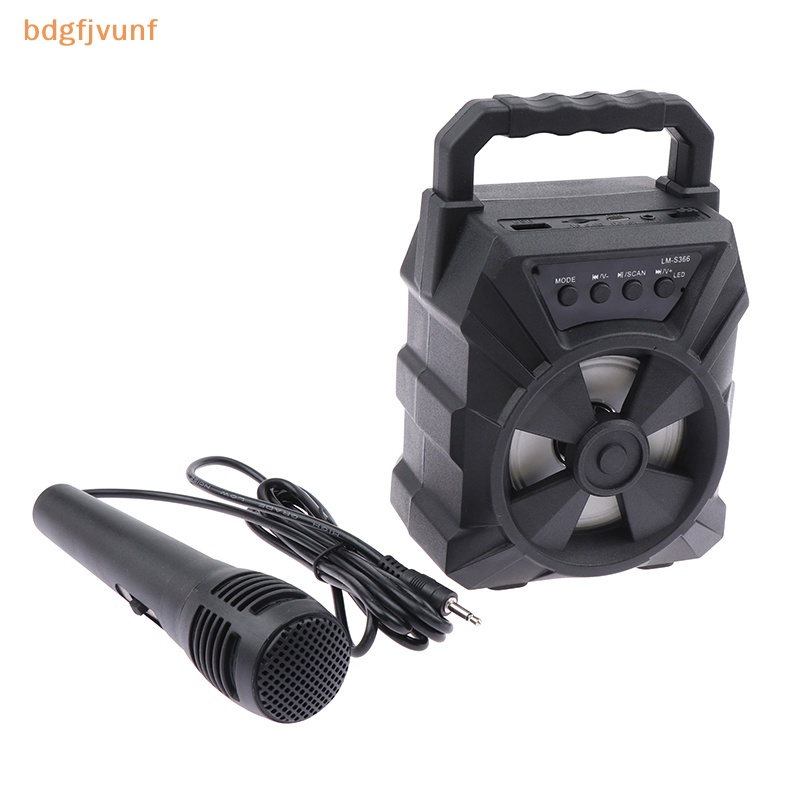 Loa Bluetooth Không Dây bdgf karaoke Có Micro Chất Lượng Cao