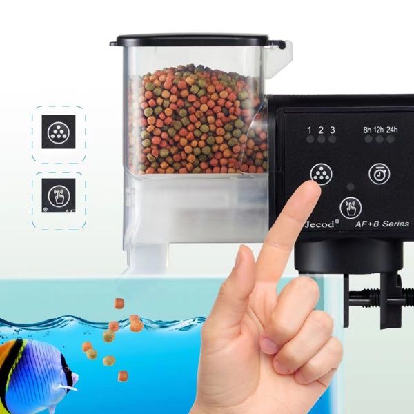 Máy Cho Cá Ăn Tự Động Thông Minh Dung Tích Lớn 500 Phút