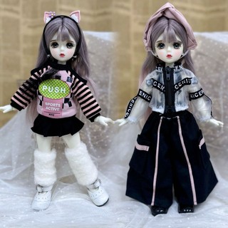 Bộ quần áo dành cho búp bê bjd 26-30cm