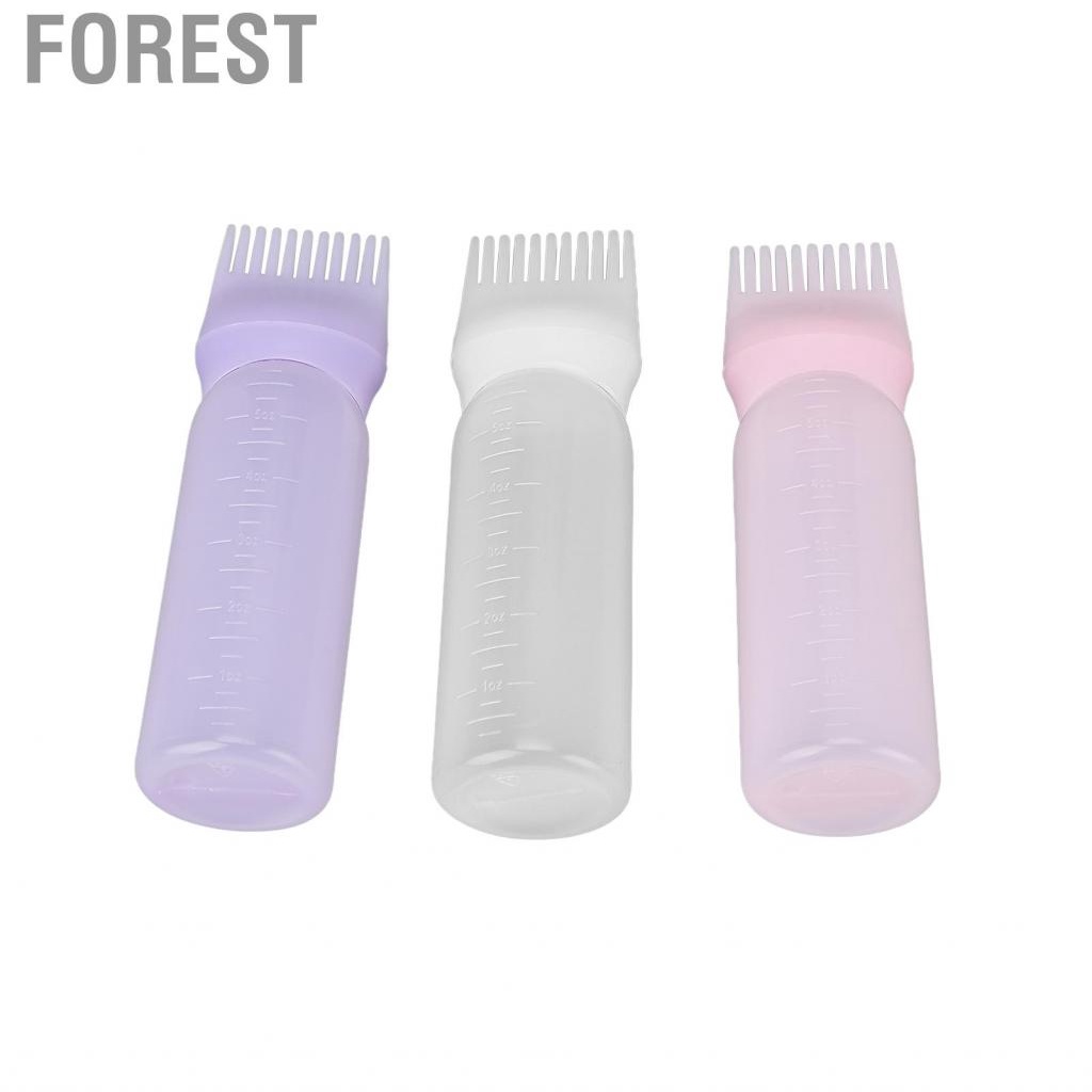 Forest 3x  Applicator Bottle Home Salon Portable Root Styling Comb