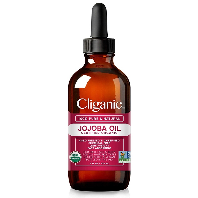Dầu jojoba Hữu Cơ Tự Nhiên 120ml Giúp Nuôi Dưỡng Và Làm Mịn Da