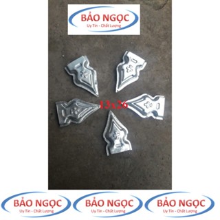 Chông rào sắt hộp, chông rào 2 tầng, chông hàng rào sắt, bịt hàng rào 13x26 chưa sơn