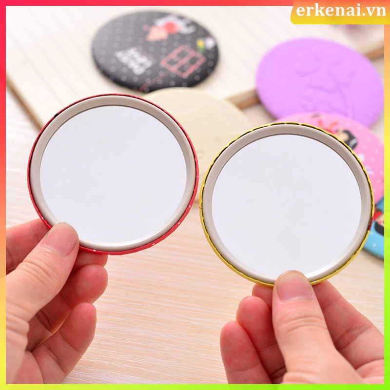 Ví Đựng Đồ Trang Điểm mini Có Gương Soi Vui Nhộn Cho Nữ / Trẻ Em erkenai