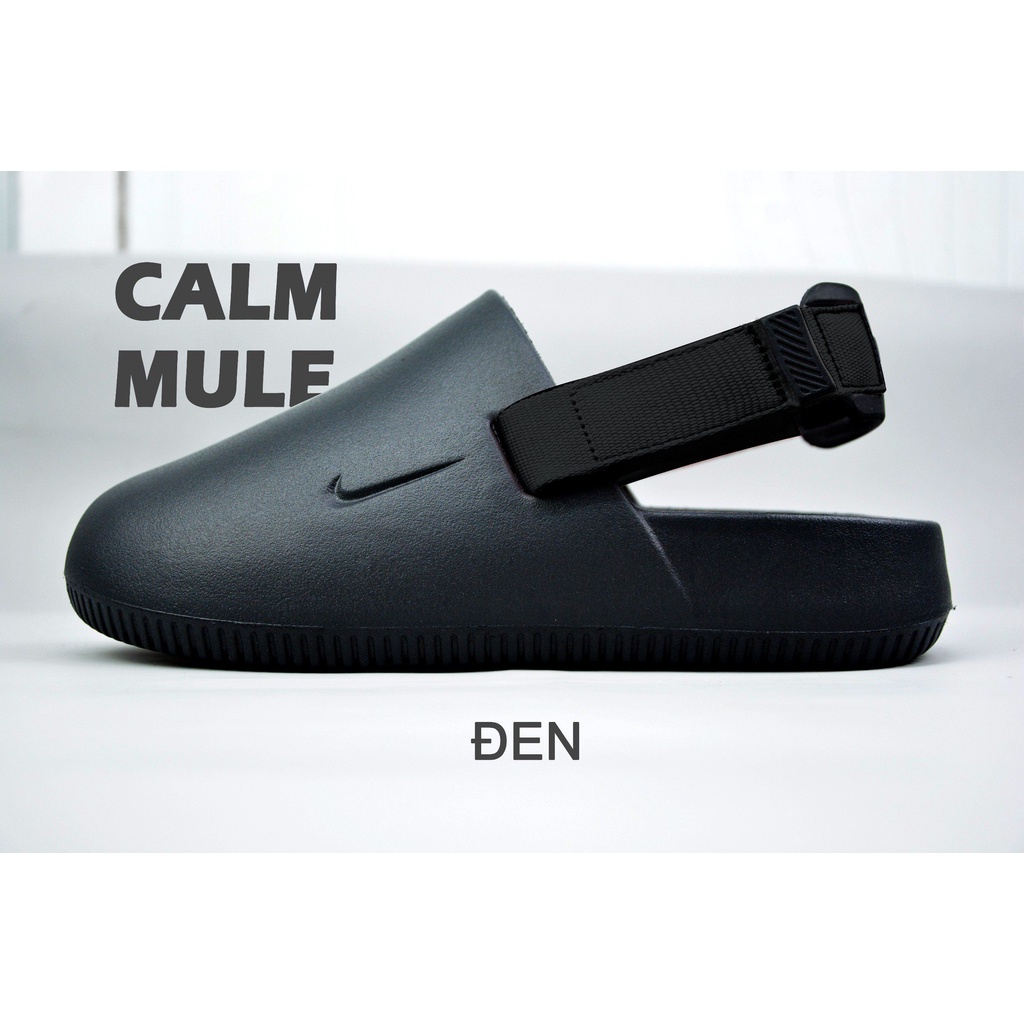 Dép Calm Mule 2023, Dép Sandal Bít Mũi Unisex size 36-43 Thời Trang 2023 mẫu S2