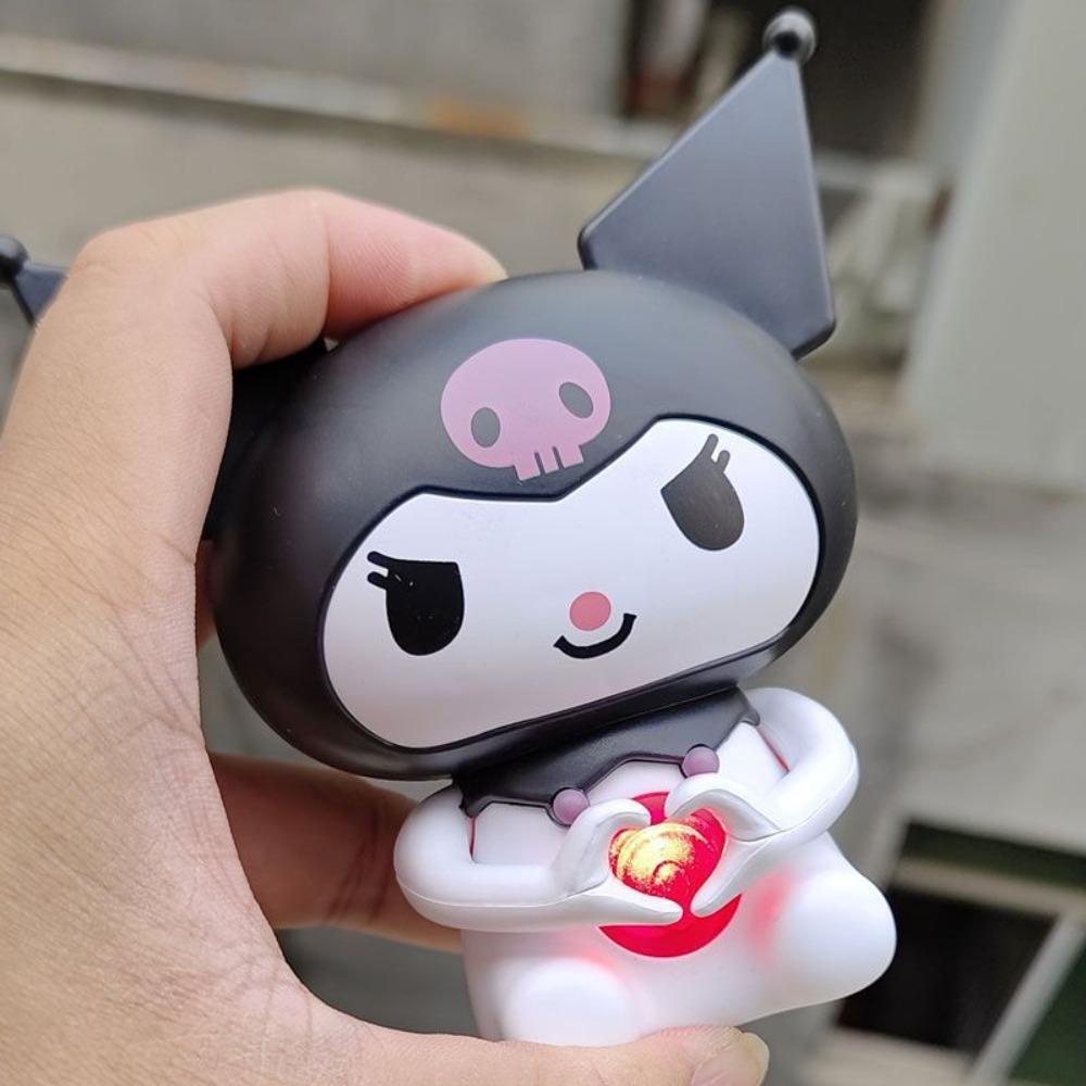 Mmluck kuromi Búp Bê Âm Thanh Phát Sáng Có Thể Nói i love you kuromi cinnamoroll Phát Âm Thanh Quà Tặng Cặp Đôi