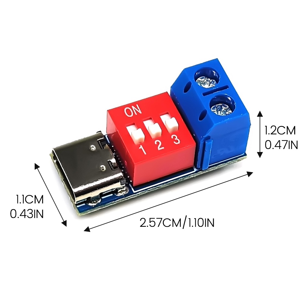 Aideepen Mô Đun Kích Hoạt Sạc Nhanh pd / qc 5v9v12v20v type-c