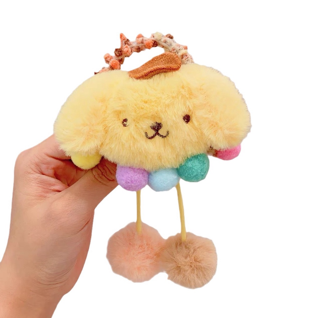 Dây Buộc Tóc Cao Su Phủ Lông Nhung Dễ Thương Xinh Xắn 2023