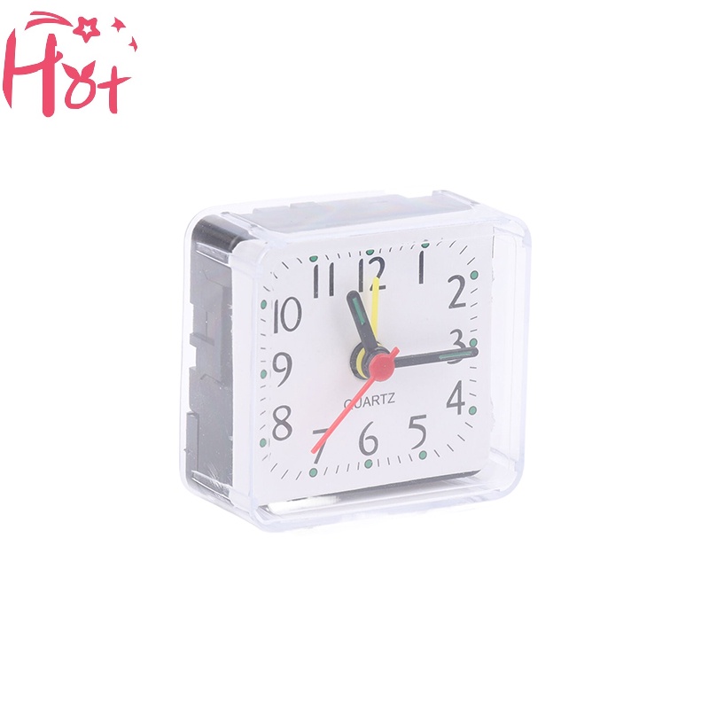 Jr 1 Đồng Hồ Báo Thức Để Bàn mini Hình Vuông Dùng Trang Trí Phòng Ngủ / Học
