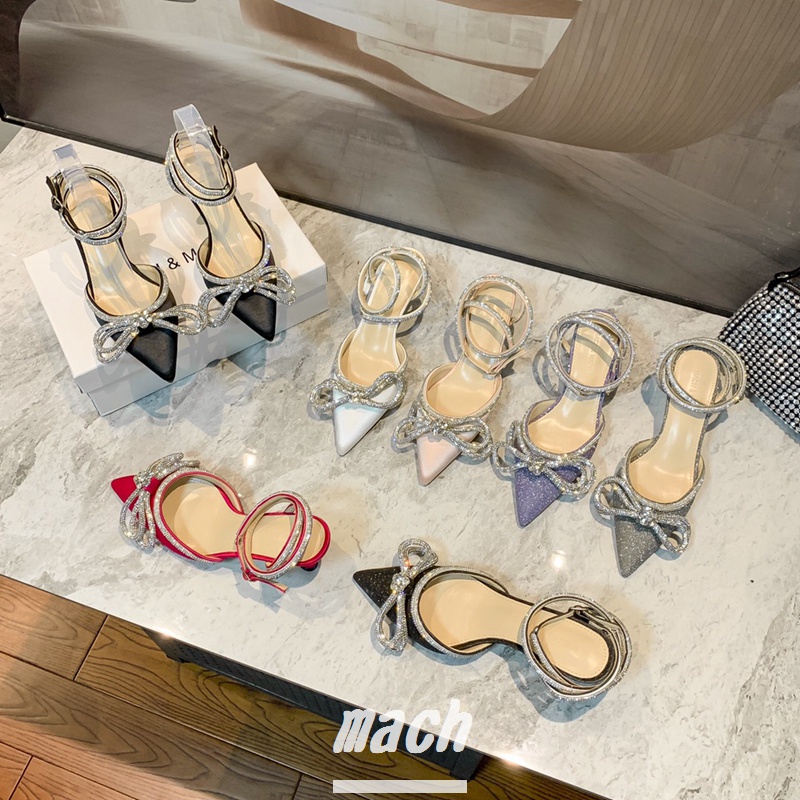 Giày Cao Gót Mũi Nhọn Thời Trang Quyến Rũ Cho Nữ