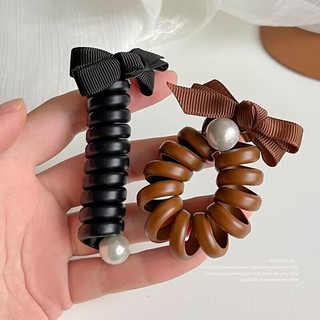 Thời Trang Dây Cột Tóc Dạng Xoắn Co Giãn Cho Nữ