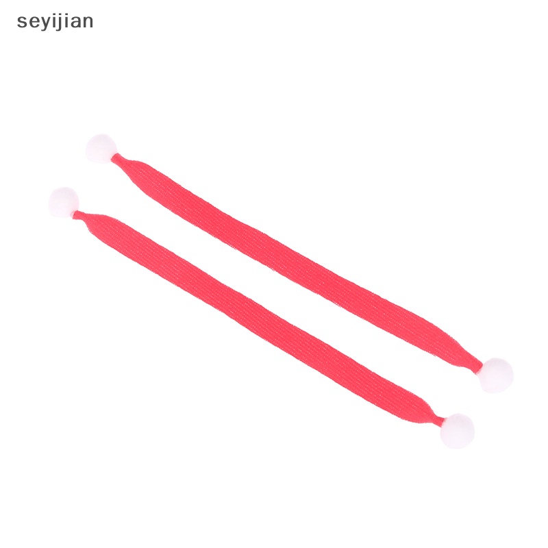 Bộ 2 Khăn Quàng Cổ Đan Len mini Phong Cách Giáng Sinh Dành Cho Nhà Búp Bê