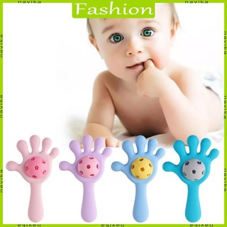 Đồ chơi gặm nướu bằng silicone an toàn dành cho trẻ sơ sinh