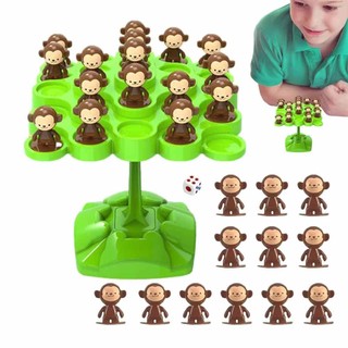 Balance Game Kit Tree Frog Board Game Educational Number Toy Interactive Toy
