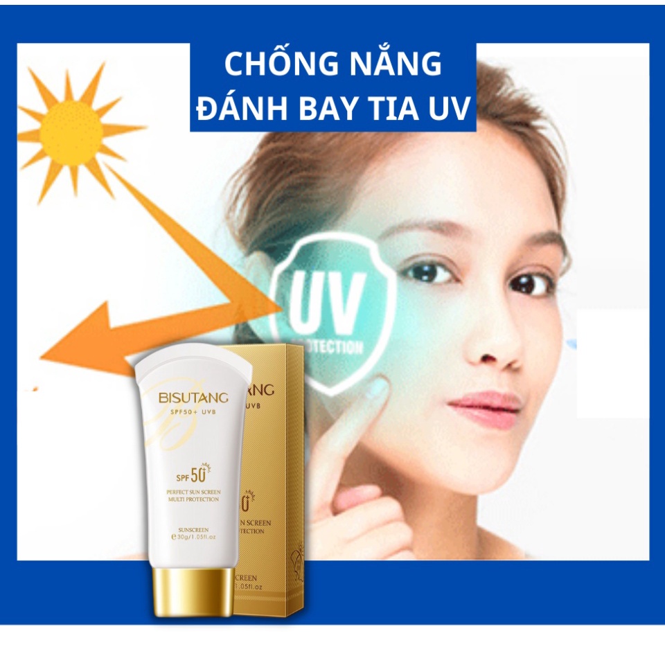 KEM CHỐNG NẮNG ĐÁNH BAY TIA CỰC TÍM BẢO VỆ LÀN DA TRẮNG SÁNG MỊN MÀNG