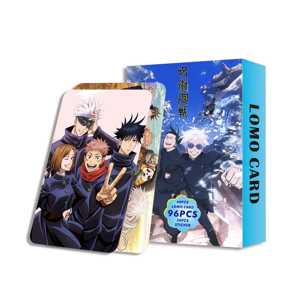 Hộp 96 Tấm Ảnh lomo Card jujutsu kaisen