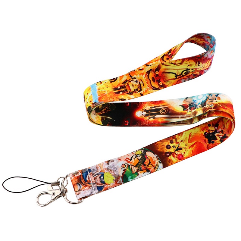 Chaoyangdn Dây Đeo Điện Thoại / Thẻ id / Chìa Khóa Họa Tiết anime naruto