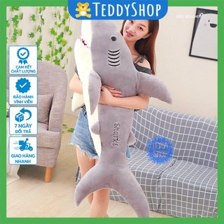 [Có bảo hành] Thú nhồi bông cá mập gấu bông đồ chơi quà tặng mền mịn dễ thương đáng yêu cho bé