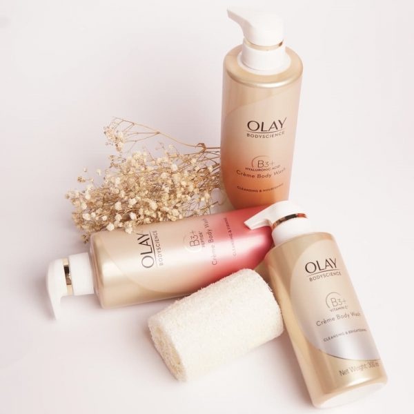 Sữa tắm dưỡng trắng da Olay Body Science B3+ 500ml Thái Lan