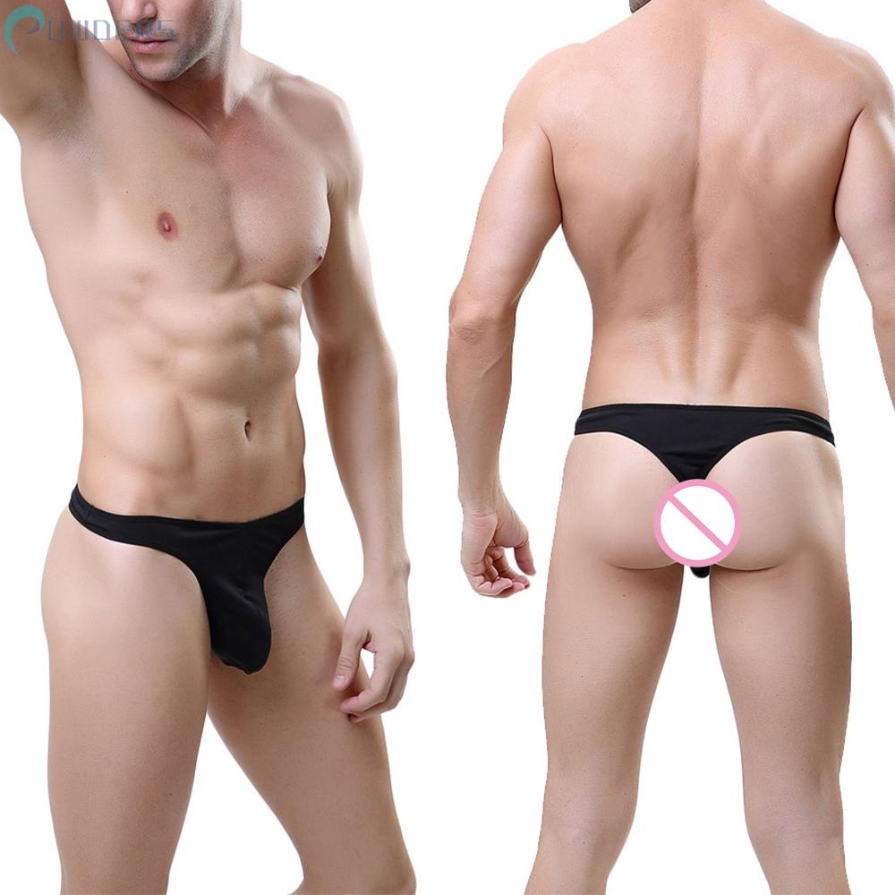 Underwear For Men Panties Seamless Skinny Solid Thin Underpants Briefs