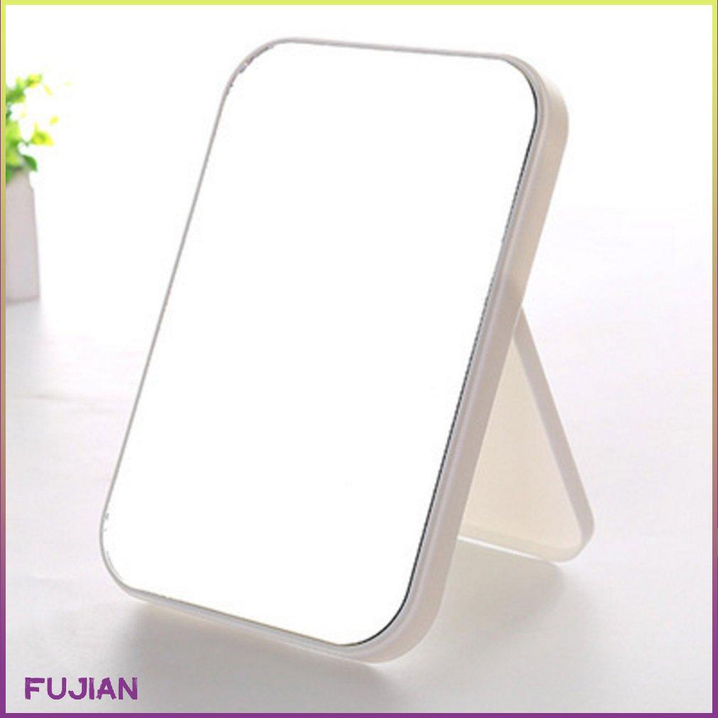 Gương trang điểm mặt Máy tính để bàn Gương trang điểm gấp lớn Gương vuông di động