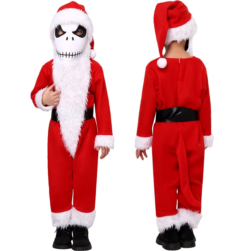Bộ Áo Liền Quần Hóa Trang Ông Già Noel Cho Bé Trai how the grinch the christmas