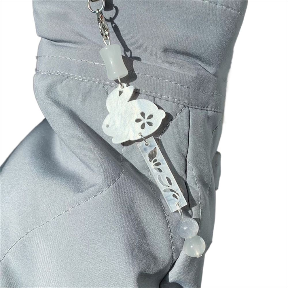 Daron1 Phụ Kiện Móc Khóa Điện Thoại Hình Thỏ Dễ Thương