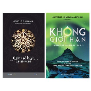 Sách combo 2 cuốn chiêm tinh học: thần số học làm chủ cuộc đời + không giới hạn khám phá ho'oponopono - bìa mềm