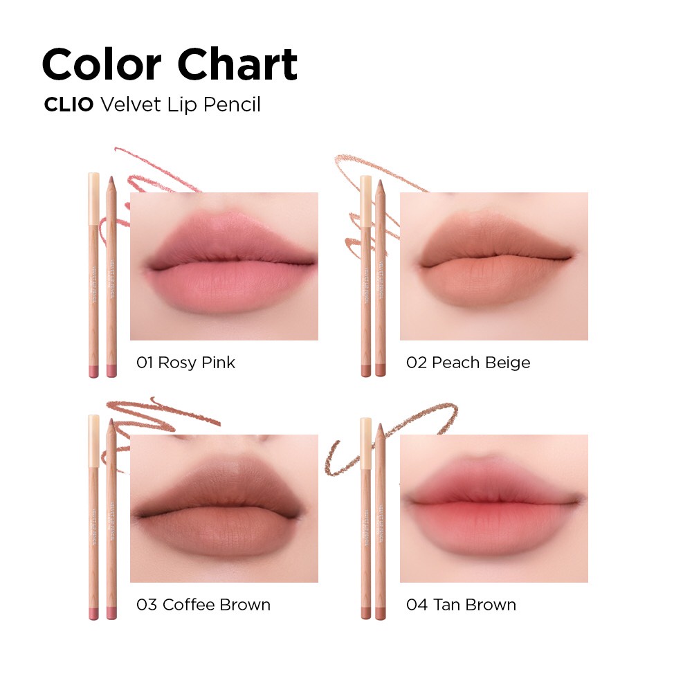 Chì môi Clio Velvet Lip Pencil