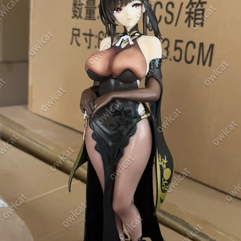 Mô Hình Nhân Vật Azur Lane Chen Hai (Vestibule of Wonders Ver.) 28cm Chi-pao Big Size 1/6 No.534 Cheongsam Dragon Empery Light Aircraft Carrier Elite Rare Packed in Box Model