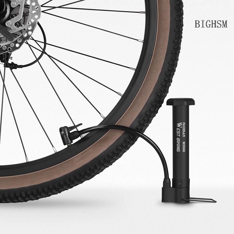 Bơm Xe Đạp mini Di Động Kèm Ống Nối Dài skk