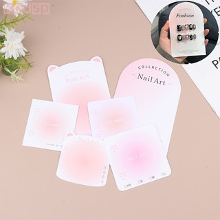 Set 10 thẻ trưng bày móng tay giả trưng bày dạng ấn trưng bày đẹp mắt
