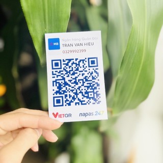 Miếng decan qr code thanh toán - bóc dán dễ dàng, dán ốp điện thoại, bàn thu ngân