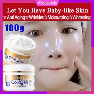 Kem Dưỡng Trắng Da Mặt Bổ Sung collagen Chống Lão Hóa Và Nếp Nhăn Làm Trắng Da 100g