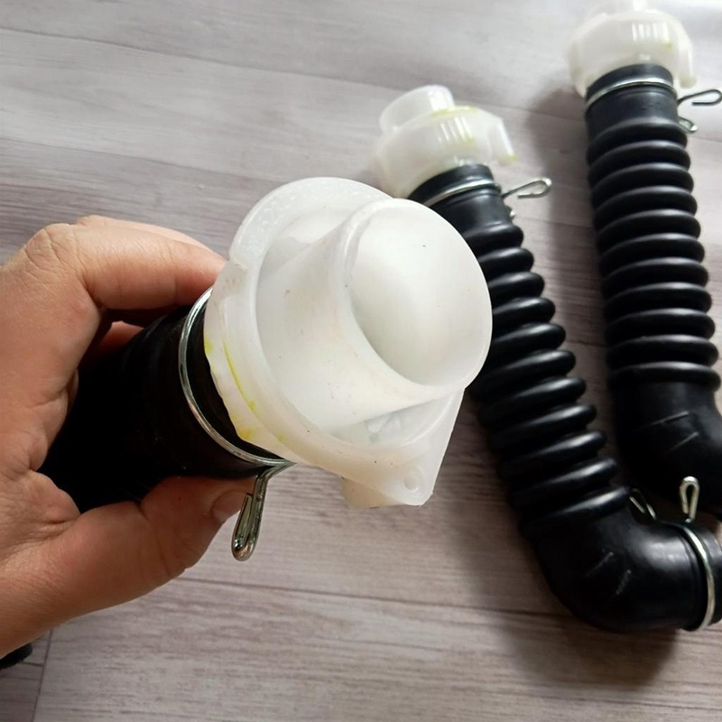 Cổ xả thoát nước máy giặt LG, ống cao su xả nước đáy mg loại Xịn