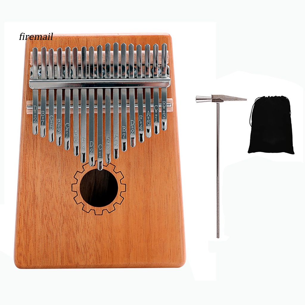 Đàn kalimba 17 Phím Có Thanh Bảo Vệ Ngón Tay Cái