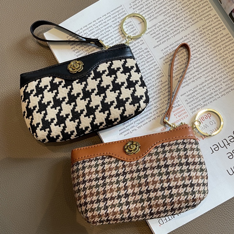 Ví Đựng Tiền Xu mini Có Khóa Kéo Thời Trang Dành Cho Nữ