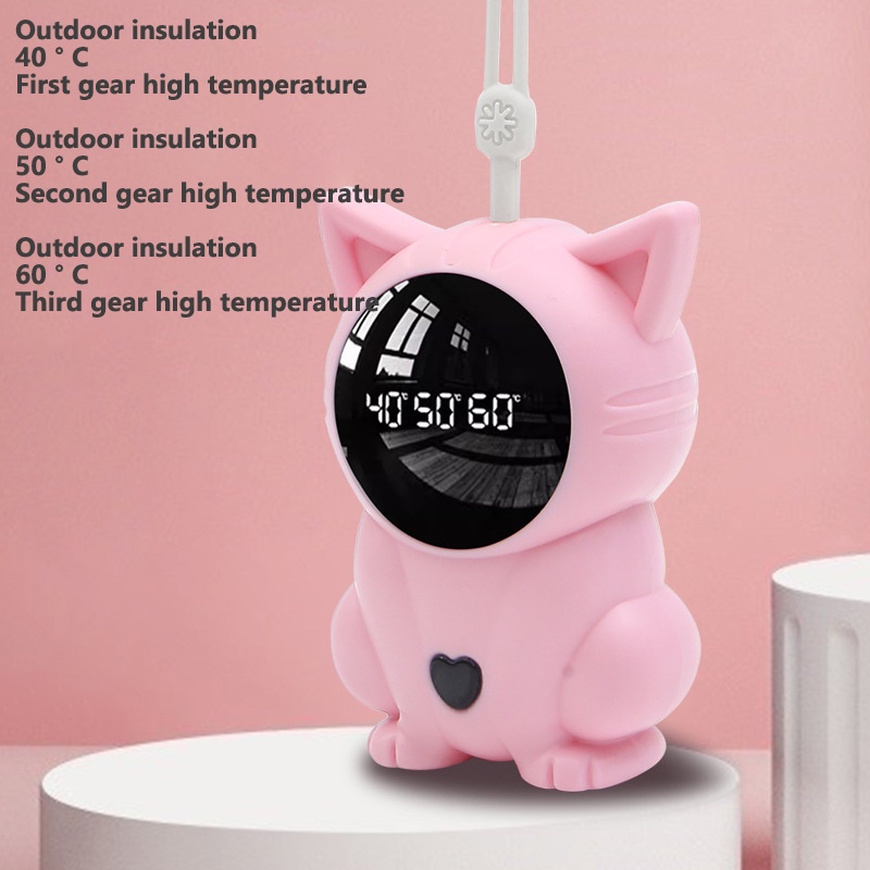 JIASHI Máy Sưởi Ấm Tay Sạc usb Họa Tiết Hoạt Hình Xinh Xắn