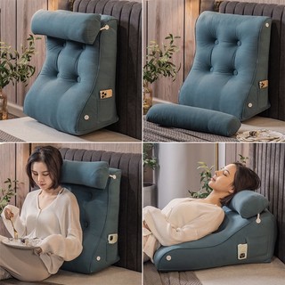 Gối tựa lưng hình tam giác cỡ lớn mềm mại tiện dụng