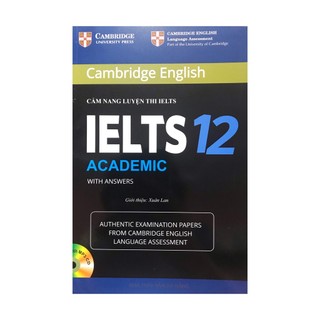 Sách - Cẩm nang luyện thi Ielts : Ielts 12 Academic with answers