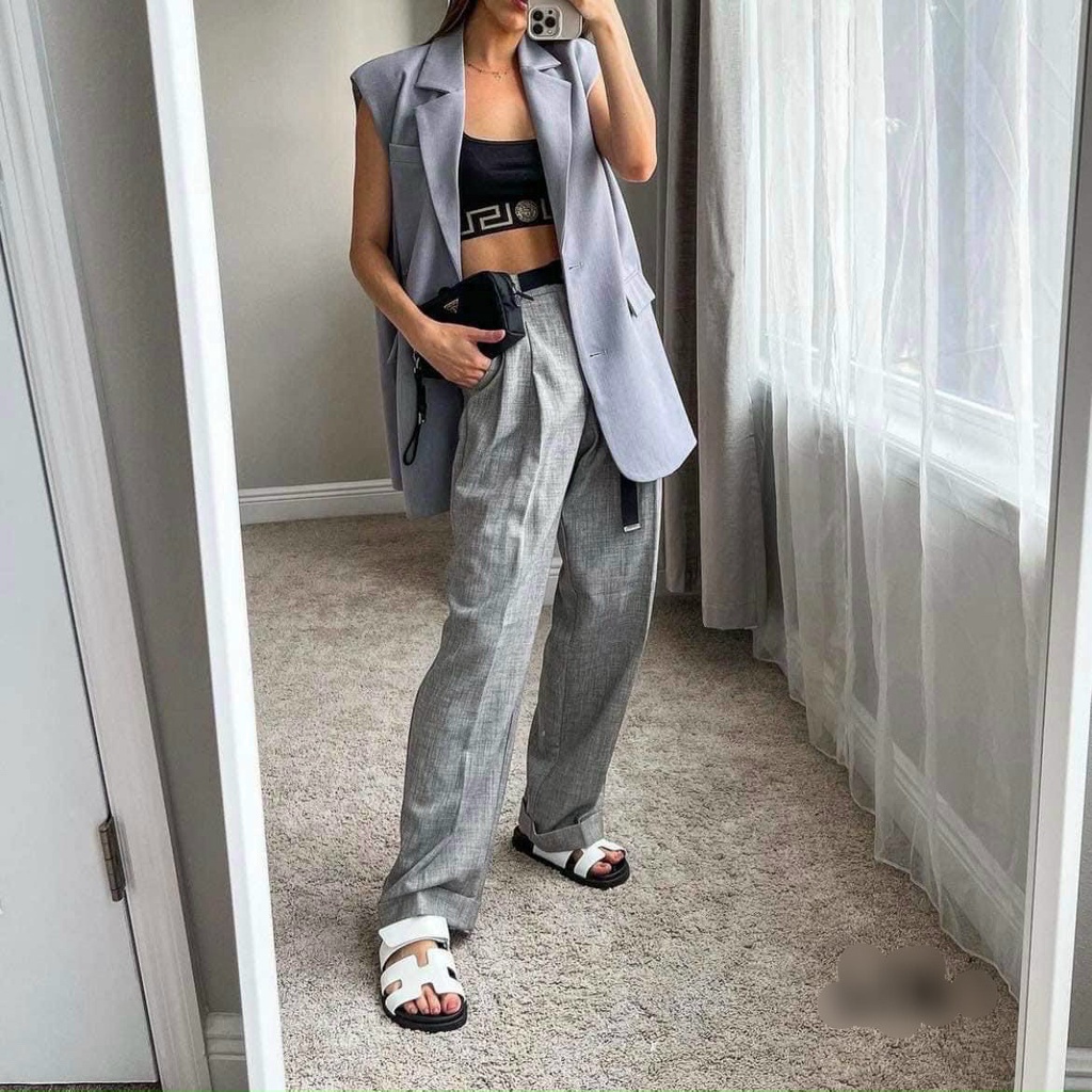 Dép lê HM quai ngang bản mới fullbox