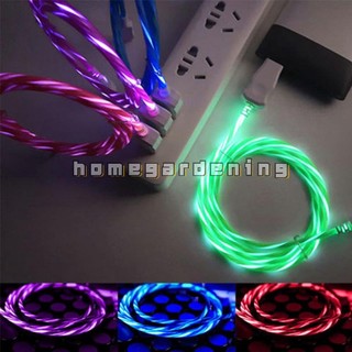 Cáp sạc dữ liệu usb loại c có đèn led chuyên dụng cho android