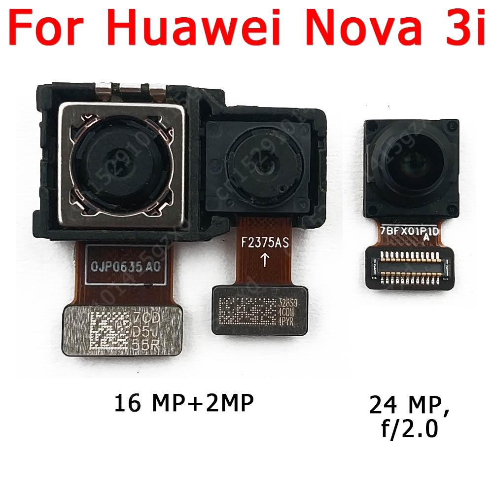Phụ Kiện camera Trước Sau Thay Thế Cho Điện Thoại huawei nova 3e 3 3i selfie