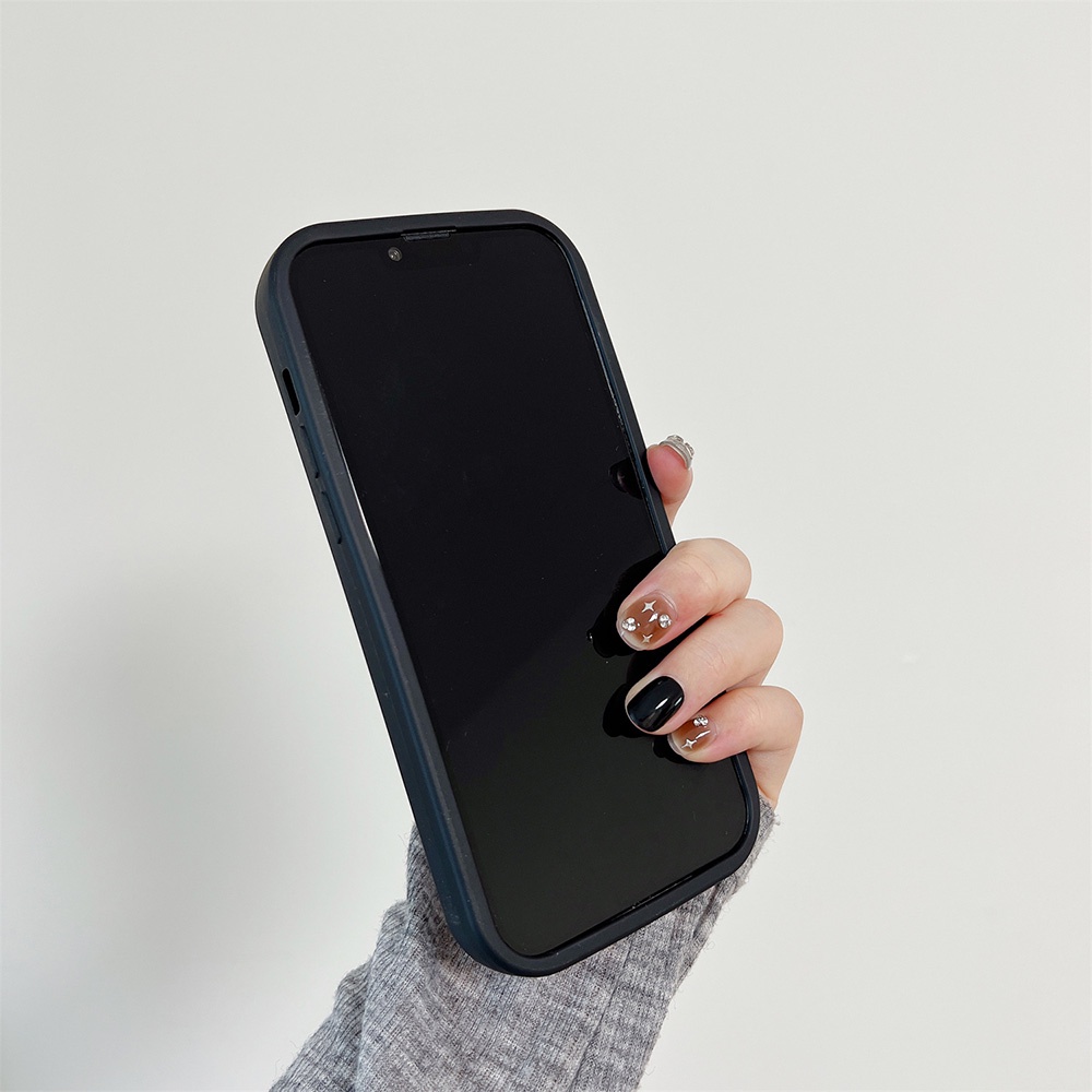 Ốp Điện Thoại Da In Hình Mèo Dễ Thương Bảo Vệ Ống Kính Máy Ảnh Cho iphone 15 14 pro max 13 12promax