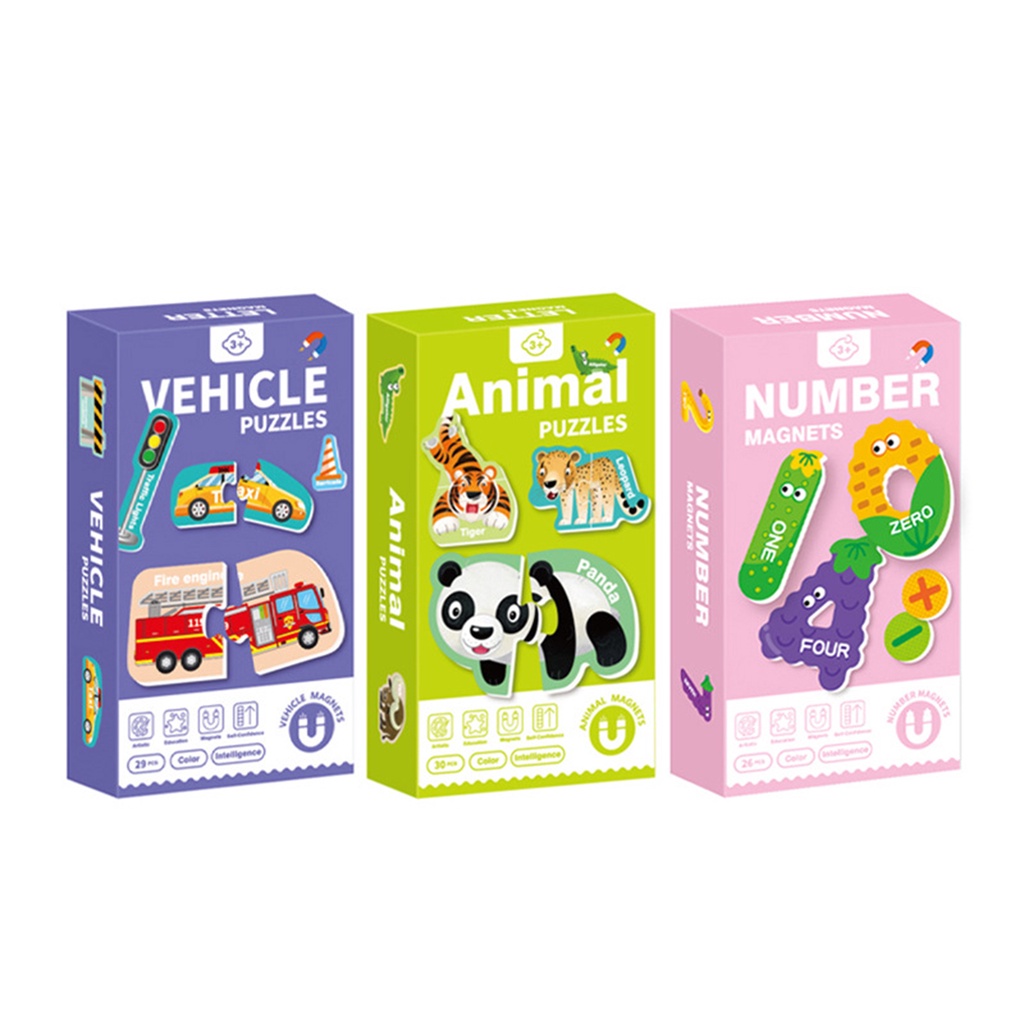 Đồ Chơi Xếp Hình Nam Châm Gắn Tủ Lạnh Giáo Dục Cho Bé Hình Chữ Cái Và Số