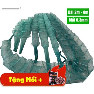 Lưới lồng bát quái dùng bắt tôm cua lươn trạch đủ kích cỡ
