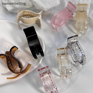 Kamembelling Kẹp Tóc Nhựa Kiểu retro Dễ Thương Cho Nữ