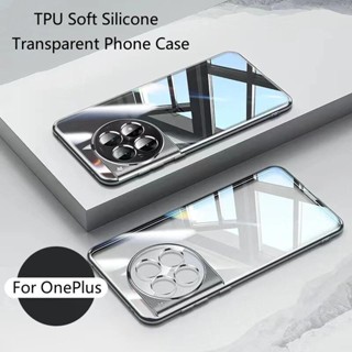 Dành Cho OnePlus 13R 12 11R Ốp lưng Silicon Mềm Trong Suốt Mạ Điện Sang Trọng Cho One Plus ACE 5 Pro 5G 3V 3 Pro Ốp Lưng Chống Sốc Ốp Lưng