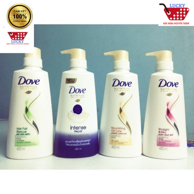 DẦU GỘI DOVE THÁI LAN 480G