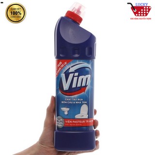 Chai tẩy toilet,bồn cầu Vim 450ml / 880ml Sạch đến 99,9% vi khuẩn