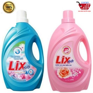  Nước xả vải Lix 1.8kg  2,2l  3,6kg Hàng chính hãng 